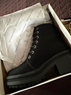 Black Ankle Boots (Brand New)