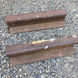 Lot of 2 Anvil Railroad Track Sections