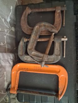 Set Of 4 C Clamps