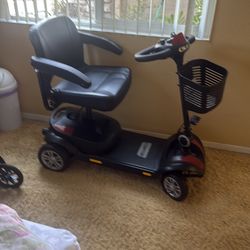 An mobility  scooter that was just bought a couple days ago no longer need for it