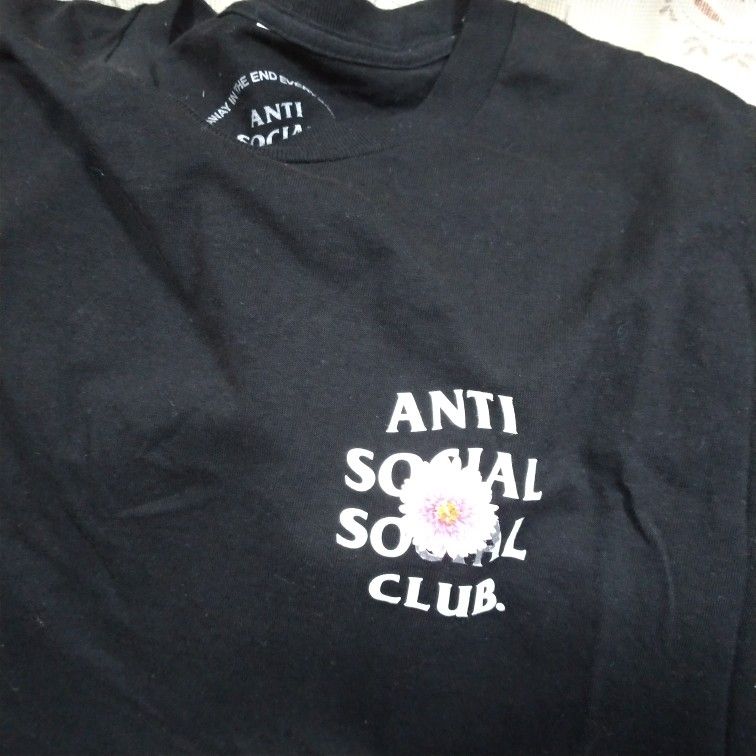 Anti Social Social Club Black tshirt (L)