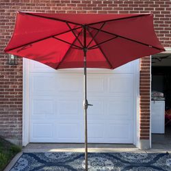 9 Feet Large Patio Furniture Umbrella.