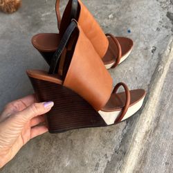 Theory Wedge Color Block