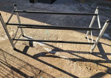 3-Tier Metal Shoe Rack