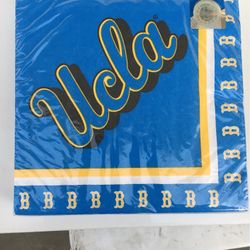 New In Package UCLA Napkins (20) In Pkg
