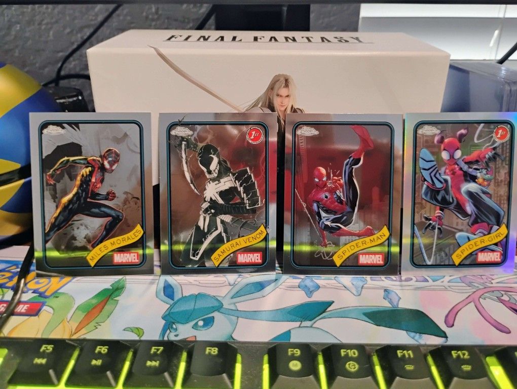 2025 Topps Chrome Topps Marvel Spiderman/Venom bundle cards