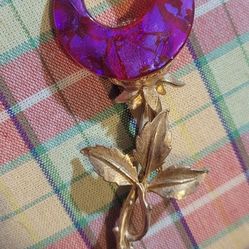 Unique Handmade Flower Brooch