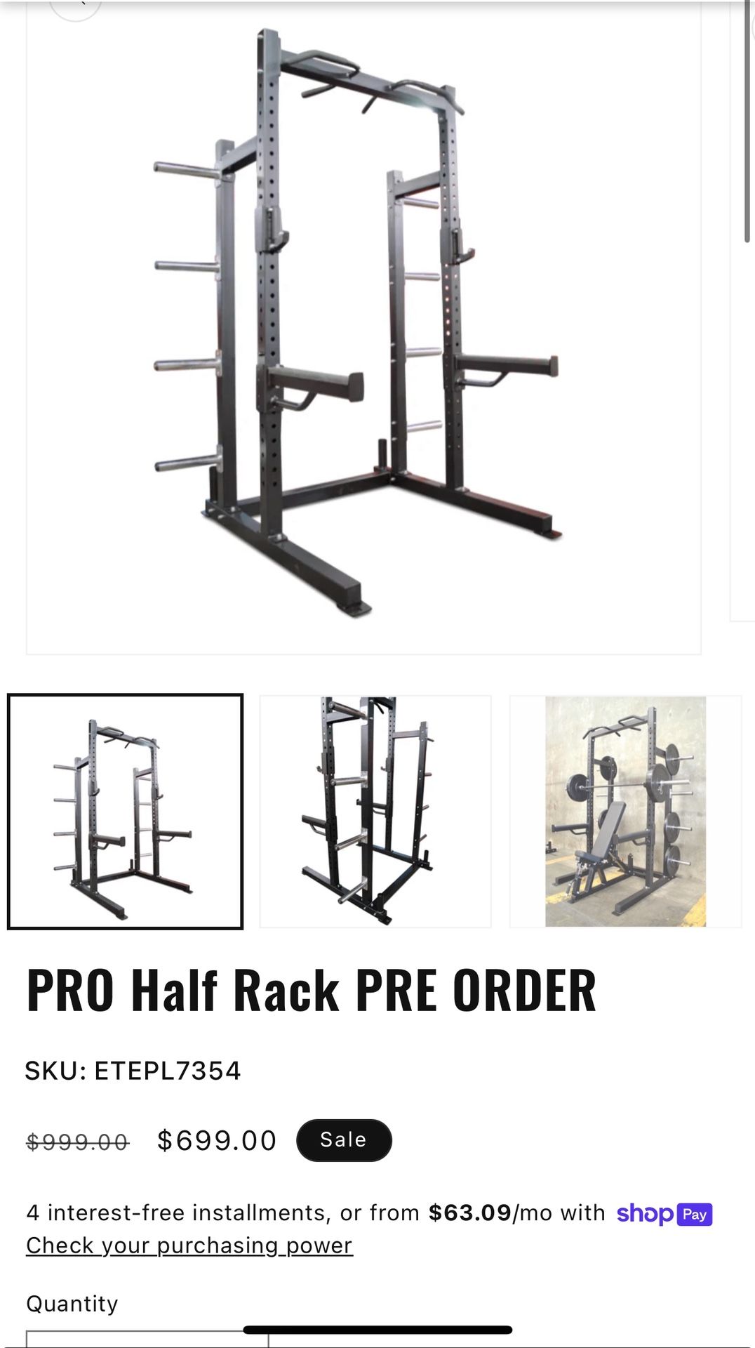 ETE Half Rack