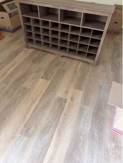 Rustic Farmhouse Storage Cabinet / Shoe Rack