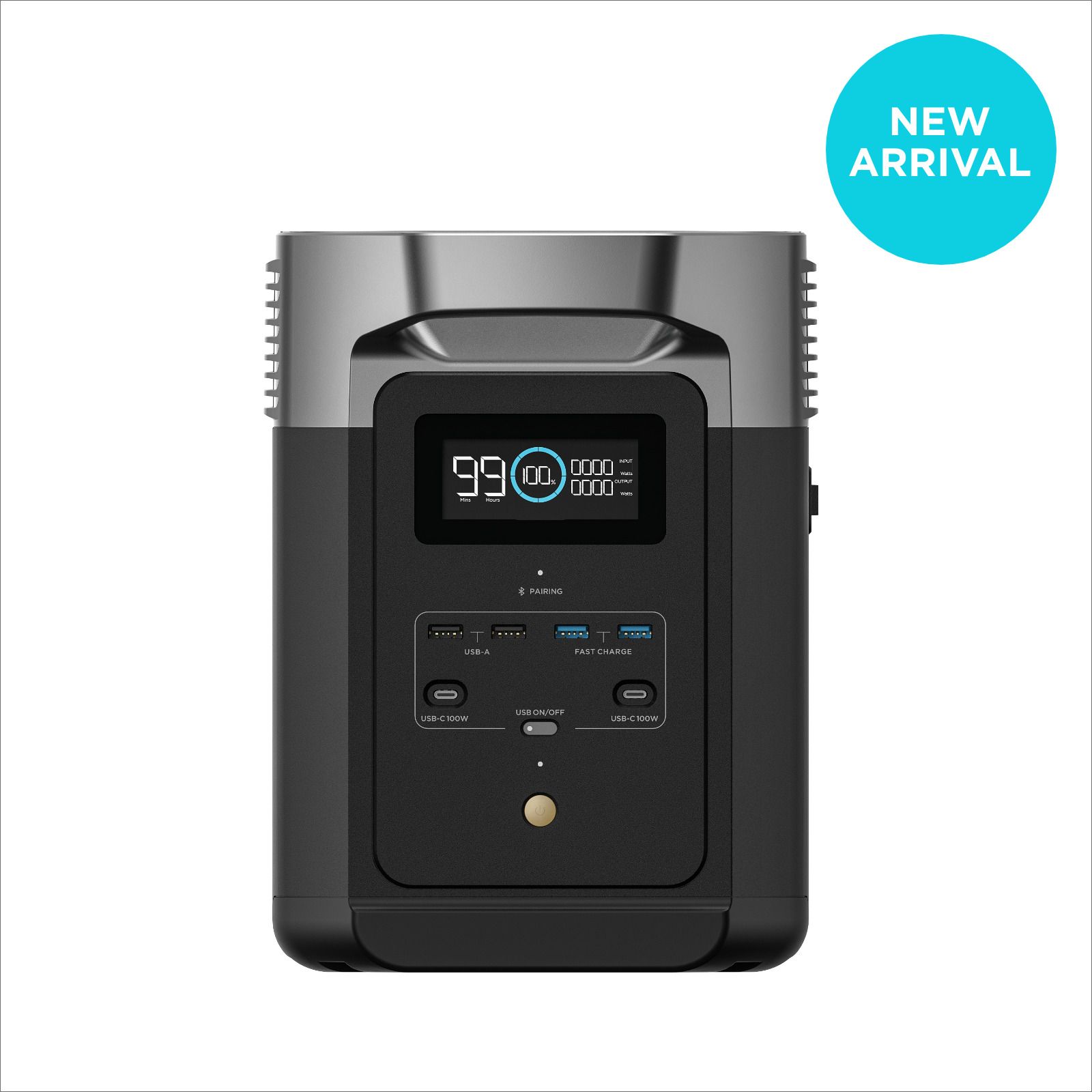 EcoFlow Delta 2 Portable Power Station - Black