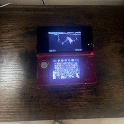 Nintendo 3ds with charger