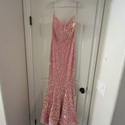 Prom Dress Pink 