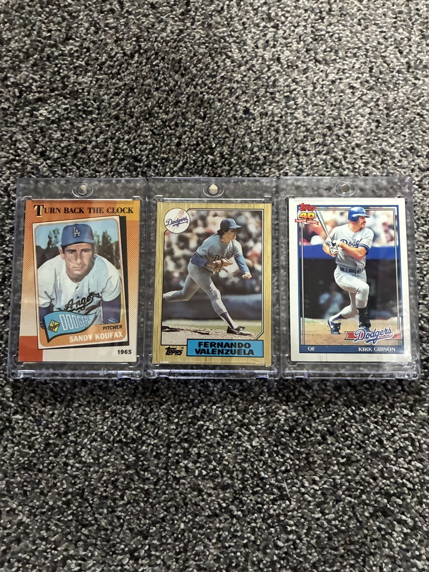 Dodger Baseball Cards