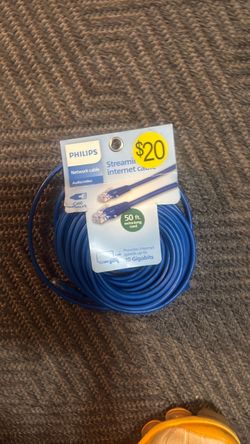 Philips Cat6 Ethernet Cable 50 ft