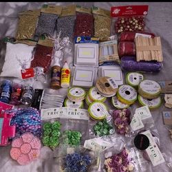 Lot of arts and crafts