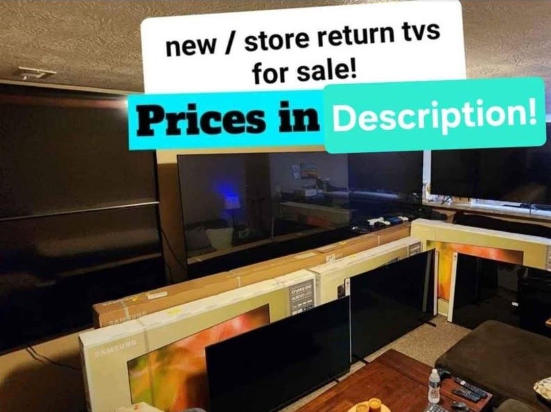 Lots of TVS for Sale