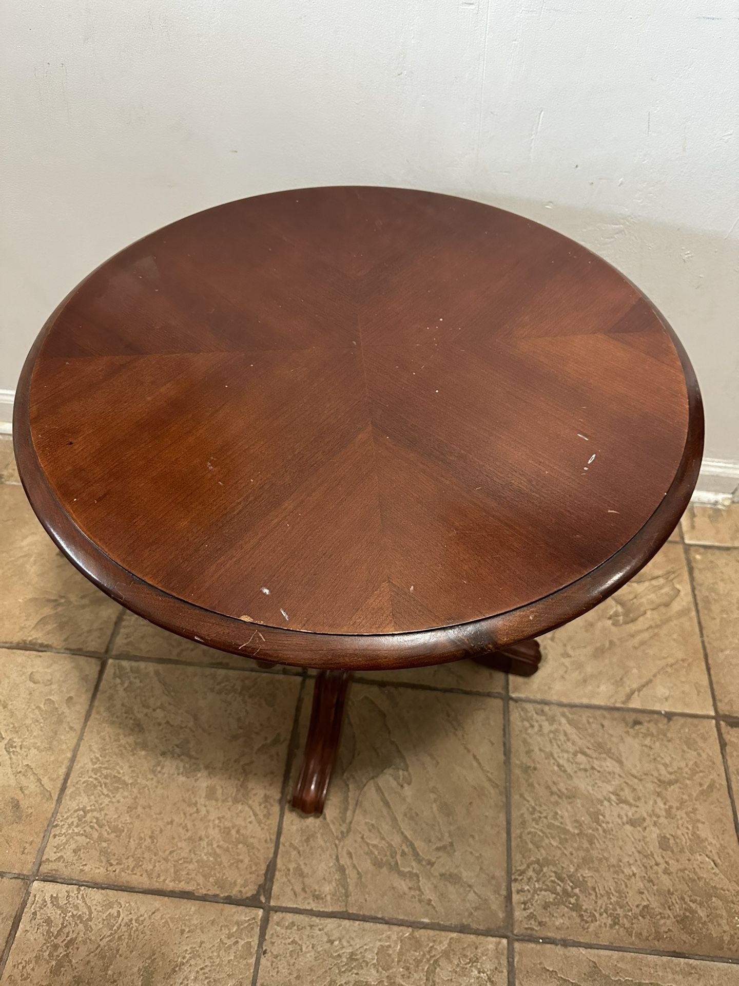 Solid wood coffee table