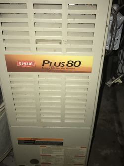 Bryant Furnance In Good Working Condition