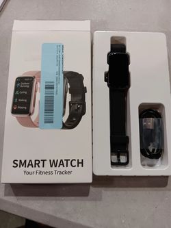 1.47" Fitness Tracker, Smartwatch for Women Men with Multiple Sport Modes Step Counter, Bluetooth Calls (Make/Answer), IP68 Waterproof, Fitness Tracke