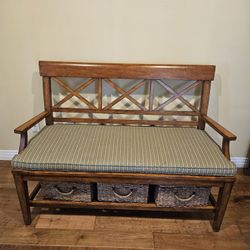 Ethan Allen Hall Bench