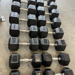 Hampton Urethane Hex Dumbbell Set