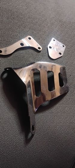 Chevy 350 chrome brackets