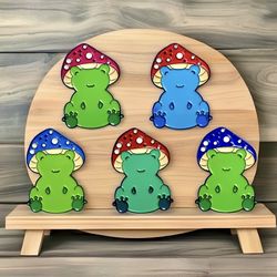 Soft enamel Froggy pins!!