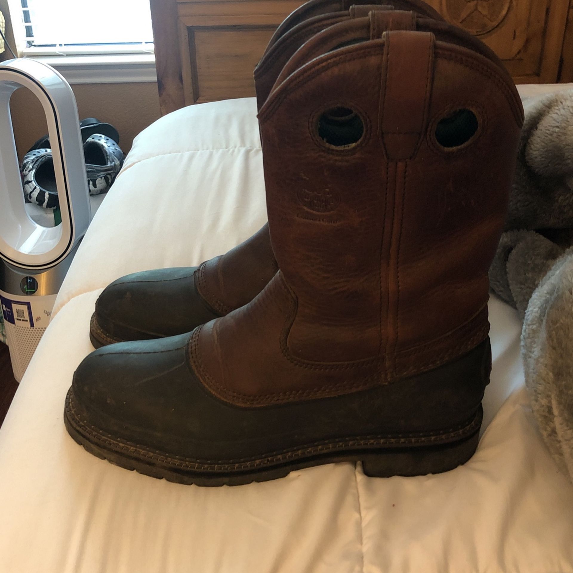 georgia steel toe boots