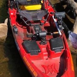 Pescador Pilot 12’ Pedal Drive Kayak