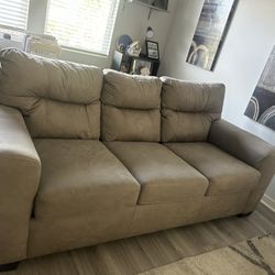 Tan Sofa 
