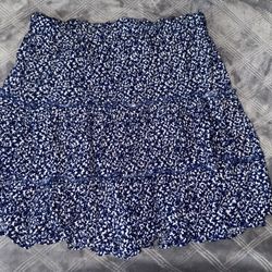 Thynsia Rowley skirt size M blue /white