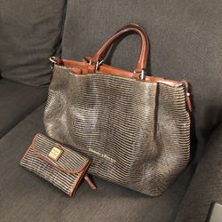 Dooney & Burke Hand Bag Set