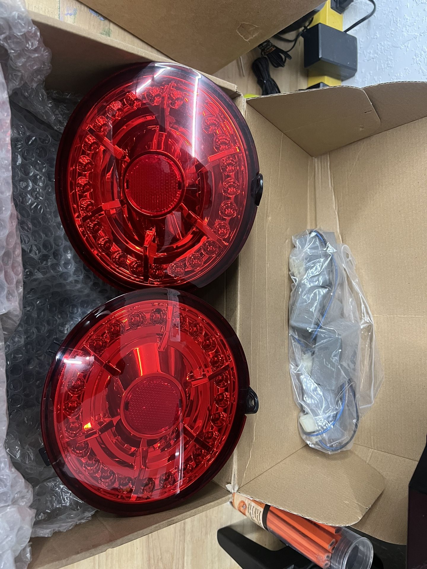 Corvette C6 LED Tail Lights (red)