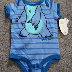 Disney Resort Stitch Onesie Nwt Size 6 Months