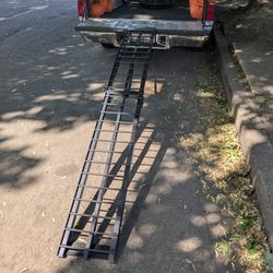 8' Folding Motorcycle Ramp