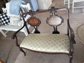 Antique settee