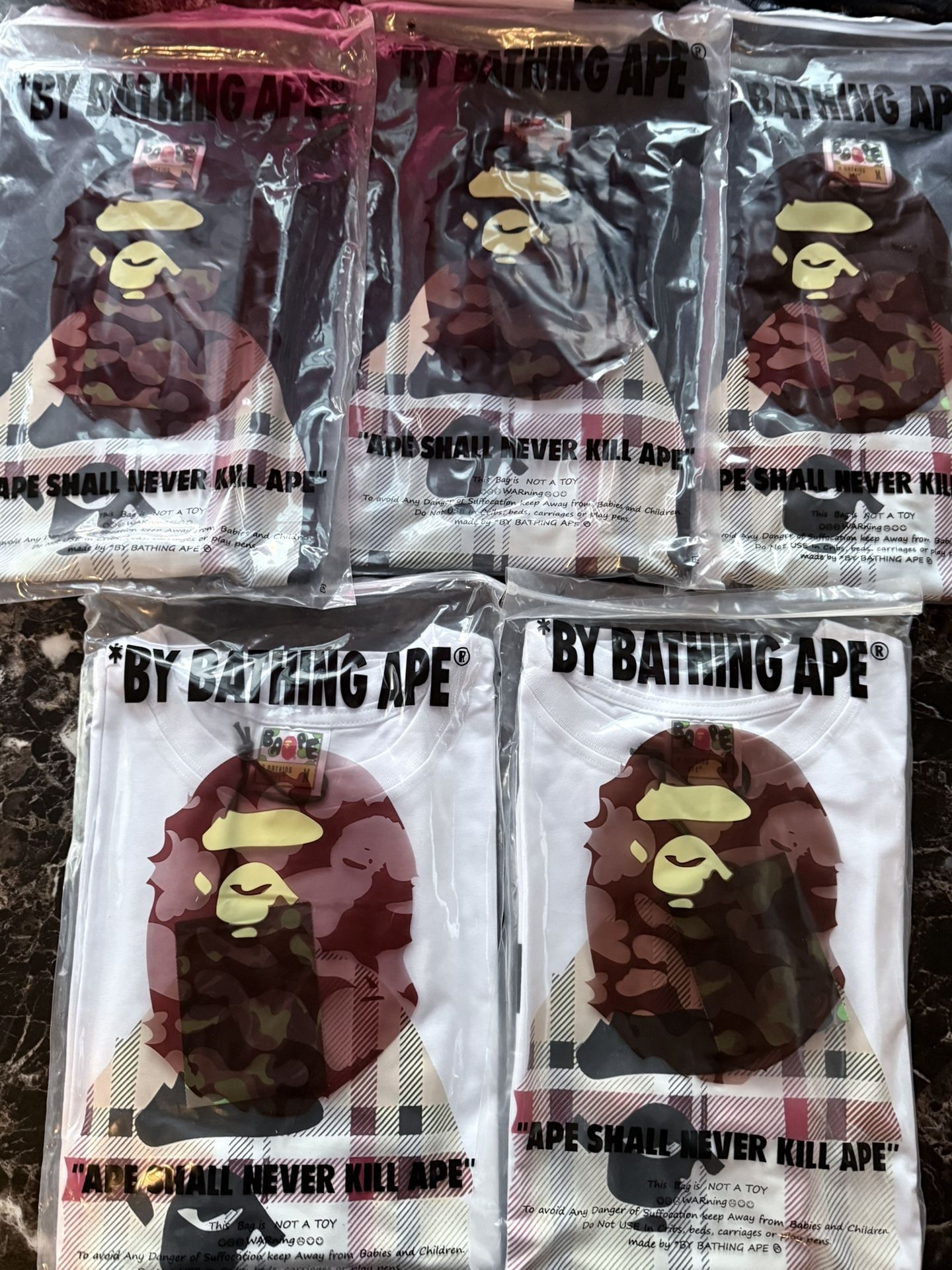 Burberry X Bape