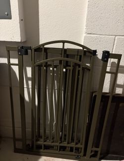 3 Sets Of Bronze Home Gate/ Baby Gate