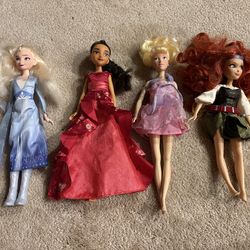 Disney princess dolls