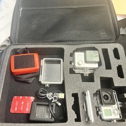 GoPro 3+. (x2) With Accessories 