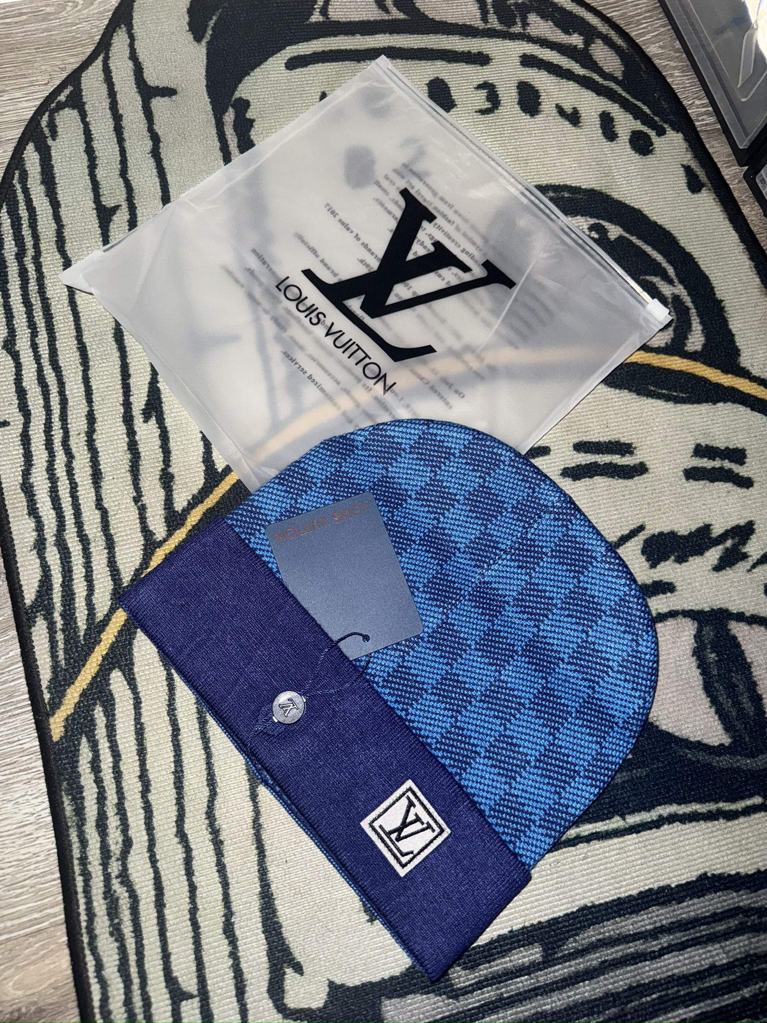 LV Beanie (Blue)