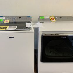 MAYTAG WASHER AND DRYER MVWB835DW MEDB835DW 💨 VRU