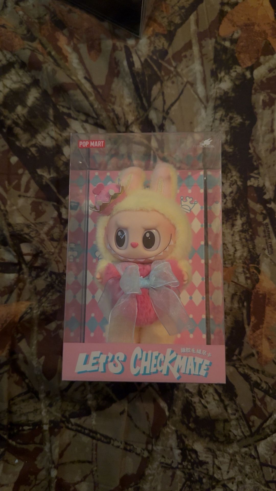 Pop Mart Labubu Let’s Checkmate Series Vinyl Plush Pendant