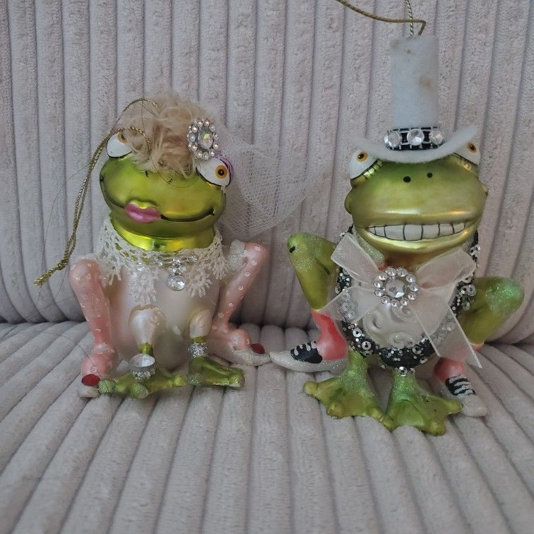 Bride And Groom Ornaments