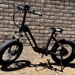 HOVSCO HovBeta 20" Foldable Electric Fat Tire Bike – 750W Motor, 28 MPH, Long Range!