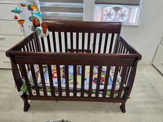 Brown Crib