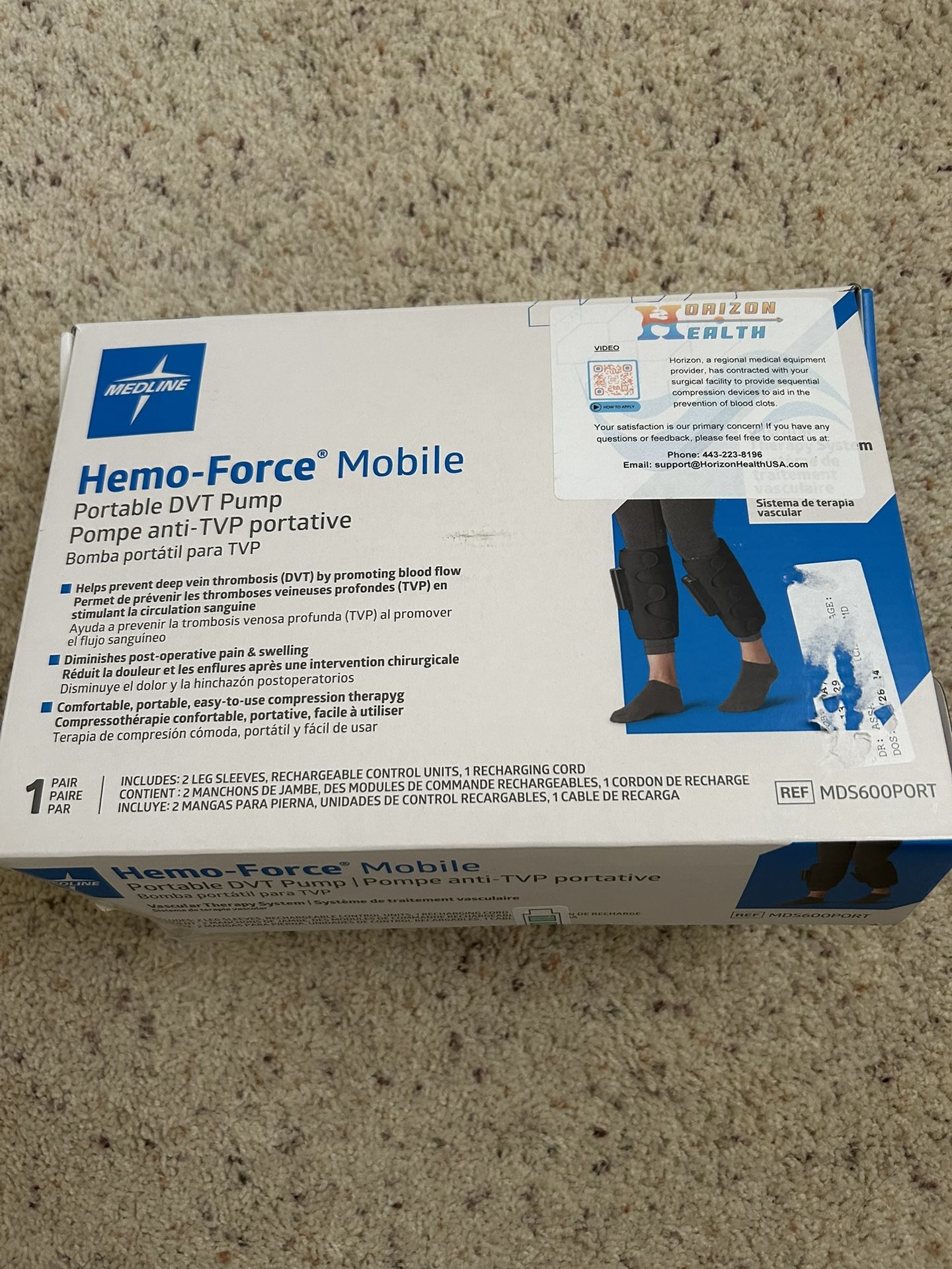 Portable DVT Pump