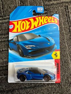 Hot Wheels Blue Ferrari SF90 Stradale – Brand New | Ferrari