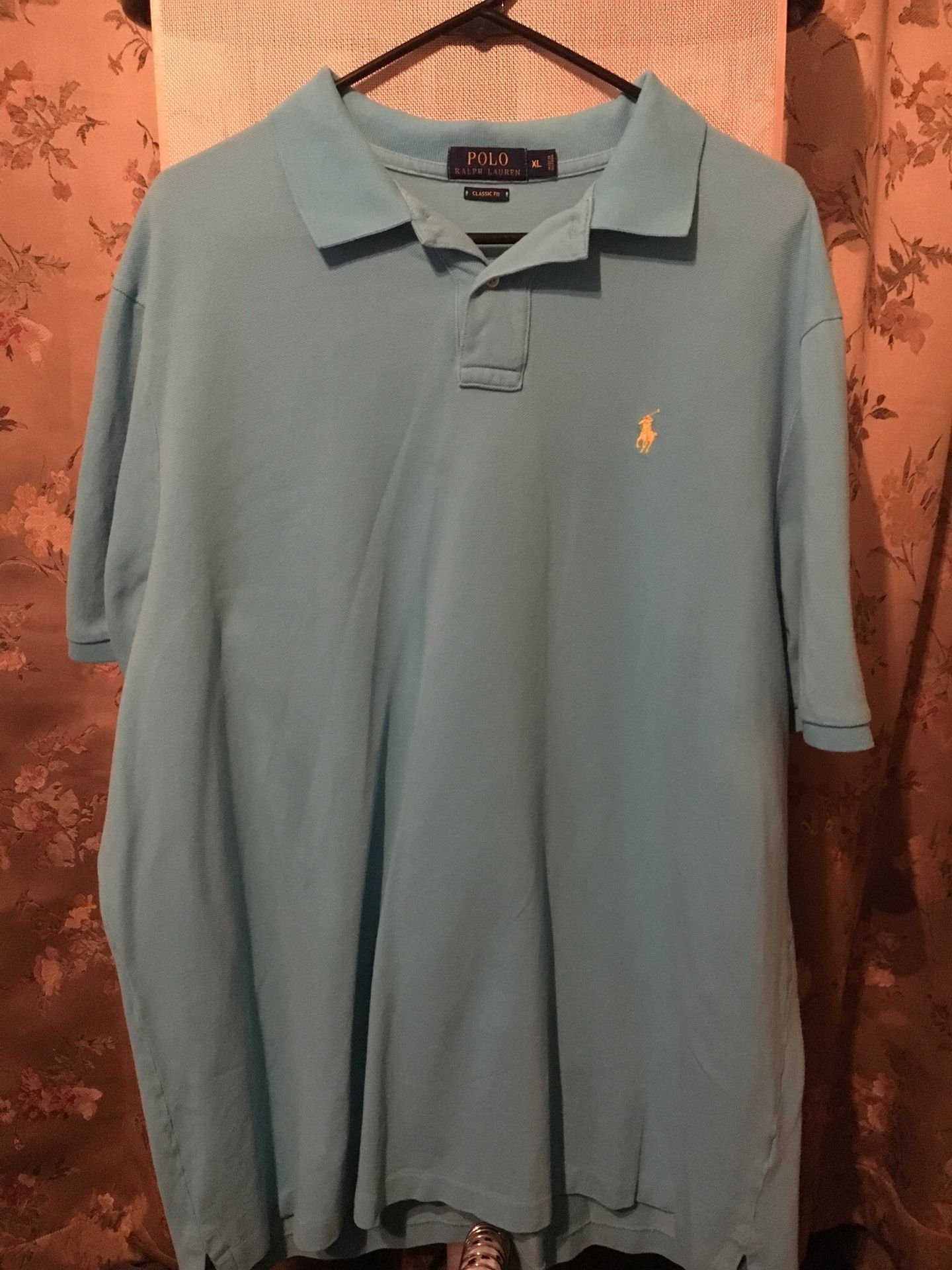 Ralph Lauren Polo Shirt. Men’s xl - light blue