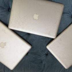 Lot of 3 Apple MacBook Pro A1278 13" For Parts / Repair